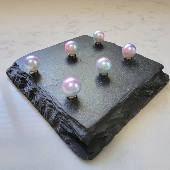 Unicorn Ombre Pearl Magnet Set - Classy & Elegant Fridge Magnets - Picture 6 of 10